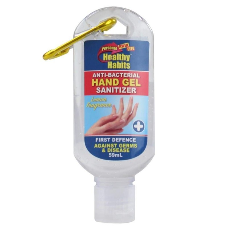 Kwik Life Healthy Habits 59ml Sanitizer Hand Gel Anti-bacterial 62%