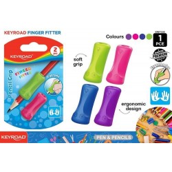 Keyroad Pencil Grip Finger Fitter 2 Pack