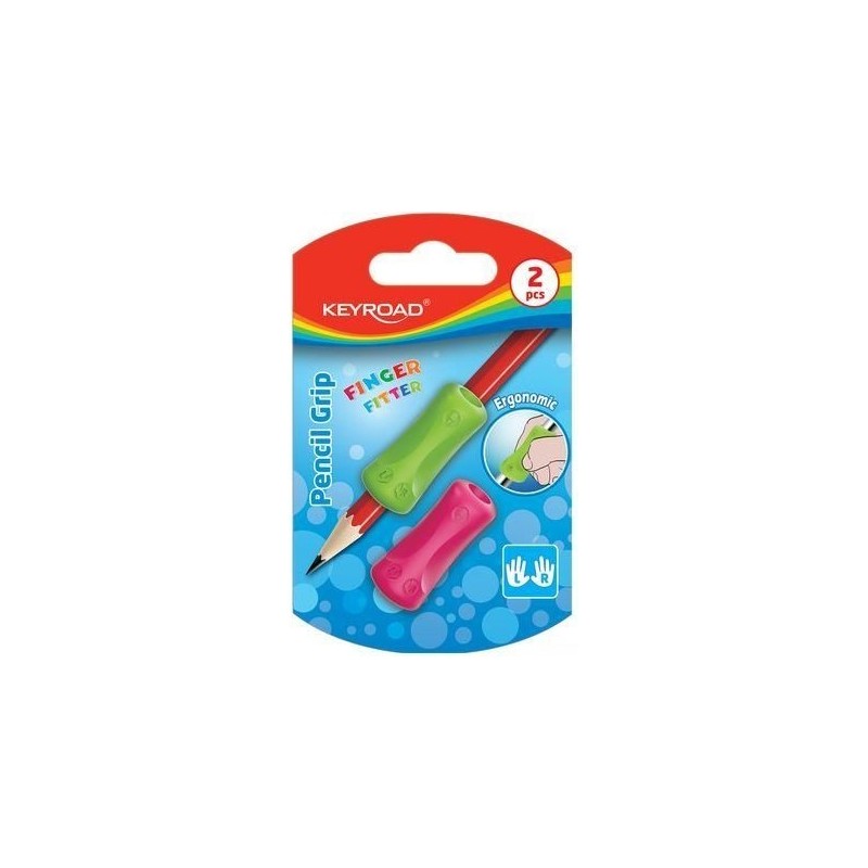 Keyroad Pencil Grip Finger Fitter 2 Pack