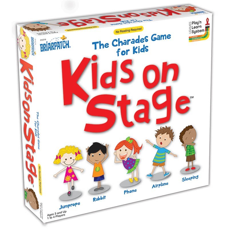 Briarpatch Kids on Stage Charades Board Game
