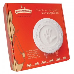 Bunnykins DIY 3D Handprint – Gift Box Red