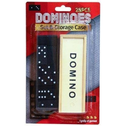 Dominoes Game with Wooden Case