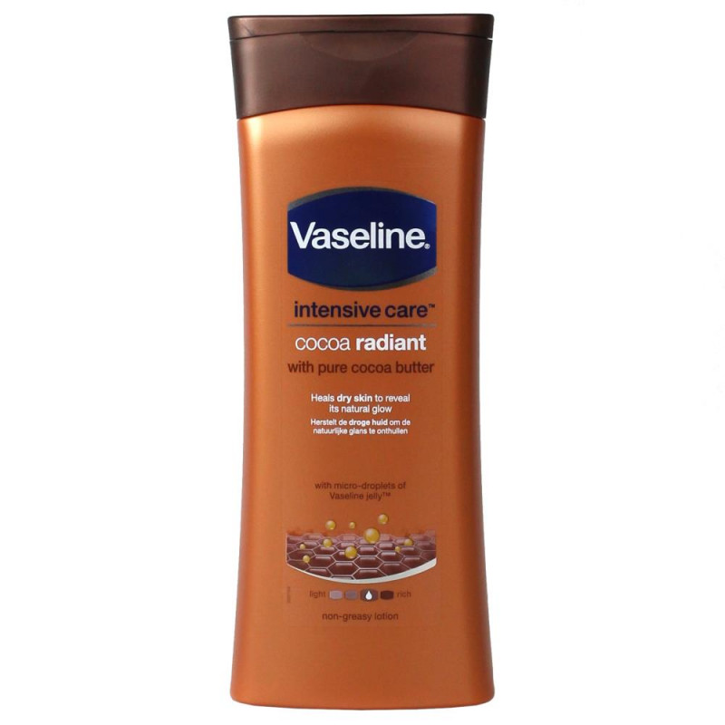 Vaseline 400mL Intensive Care Body Lotion Cocoa Radiant