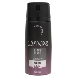 Lynx Body Spray Black Night...