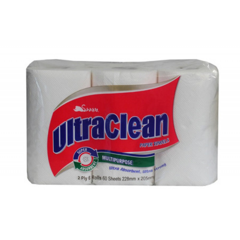 UltraClean Kitchen Paper Towel 6 Pack