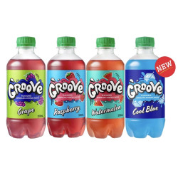 Mixed Box Groove Flavoured Sparkling Mineral Water - Bulk Box of 20