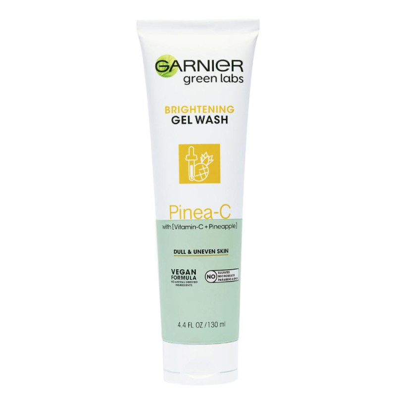 Garnier Green Labs Brightening Gel Wash Pinea-C Dull & Uneven Skin