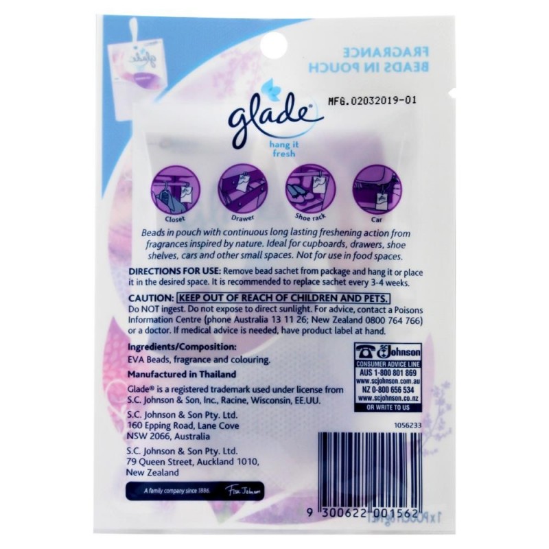 glade small spaces directions