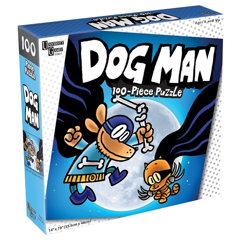 Dog Man and Cat Kid 100pc Puzzle