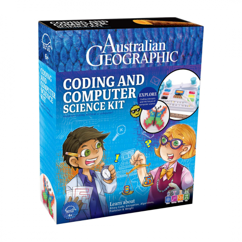 My first coding and computer science shop kit